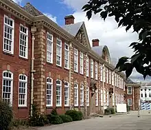 Shrewsbury Sixth Form College's listed Grade II Main Building
