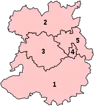 Parliamentary constituencies in Shropshire