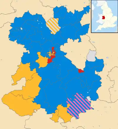 2013 results map