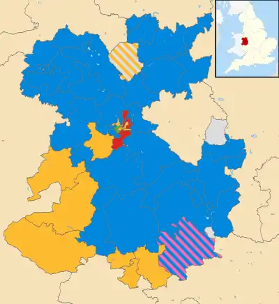 2017 results map