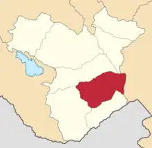 Location in the Elizavetpol Governorate