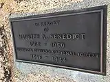 Maurice A. Benedict ran the Sierra National Forest as Forest Supervisor from 1916-1944.