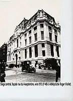 HQ, side of rue du Quatre-Septembre in 1913