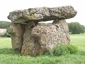 St Lythan's stone burial chamber