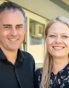 Sian Berry and Jonathan Bartley, 2018 (Cropped GE 2019)