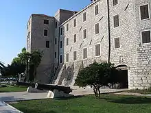 Cannons in Šibenik