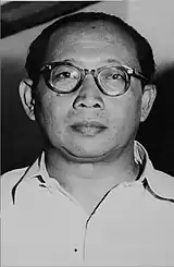 Photograph of Sidik Djojosukarto in 1949