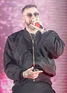 Sido performing in 2020