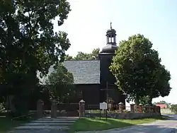 Parish church of Saint Michael, built 1786.