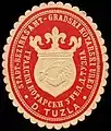 Seal of Tuzla town, 1850–1923