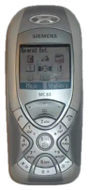 Siemens MC60 is the direct competitor with Nokia 3220