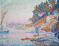 Paul Signac, 1906, La Calanque (The Bay), Royal Museums of Fine Arts of Belgium