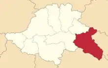 Location in the Tiflis Governorate