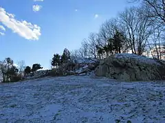 The hill in Winter