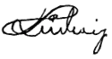 Ludwig I's signature