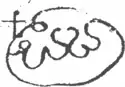 Dharmapala's signature