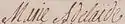 Madame Adélaïde's signature