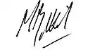 Mohamed Bolkiah's signature