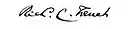 Richard Chenevix Trench's signature