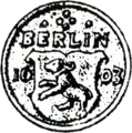 Signet ring of Berlin, 1603