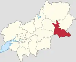 Location in Yanqing District