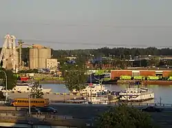 View of the Port Lands from St. Lawrence