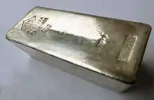 Silver ingot