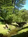 Stream at Letham Glen Park