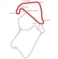 National Circuit: Length: 1.640 miles. Used by the British Superbike Championship since 2018.