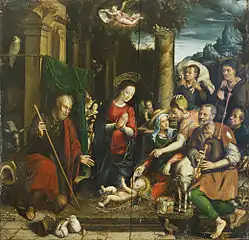 Simon de Châlons [fr], Adoration of the Shepherds.