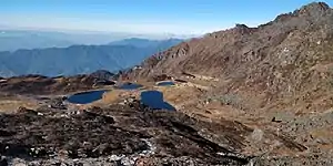 Panch Pokhari lakes