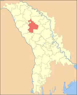 Location of Sîngerei