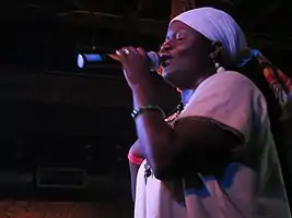 Sister Carol performing in 2012