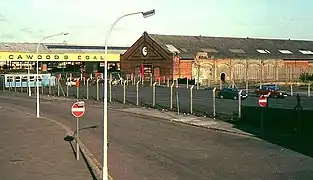 Site of Queen's Quay station in 1988