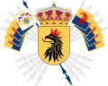 Coat of arms used by P 2 (1977–1994) and PB 8/MekB 8 (1994–2000)