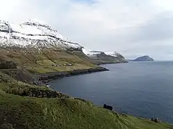 View to Skælingur and Koltur