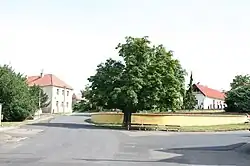 Centre of Skršín