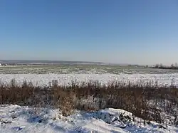 Winter landscape in Dubyonsky District