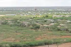 Skyline of Bura town.