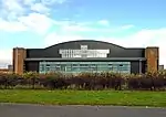 Former aeroplane hangar 2, Speke Airport(1941; Grade II*)