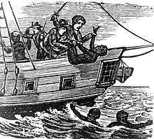 Image showing people being thrown overboard