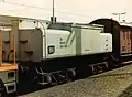 Tender 4003 as a water wagon for rail grinding train in Hilversum ca. 1983