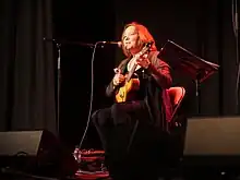 Sloan Wainwright performing at the Chapel Arts Centre on January 26, 2020