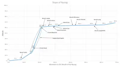 Slope of Nyong River