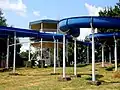 Waterslide in the Kamenec recreational area