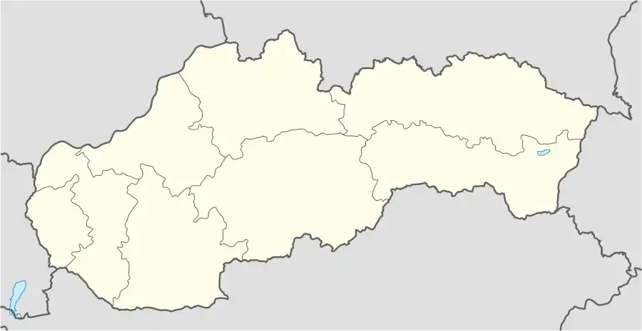 Bratislava is located in Slovakia