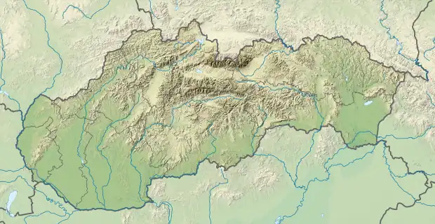 Abrahám is located in Slovakia