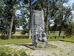 World War I memorial in Smārde