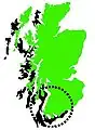 Galloway Diocese in relation to Scotland