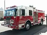Smeal Type-1 Municipal Engine, owned by San Luis Obispo County and operated by CAL FIRE under contract